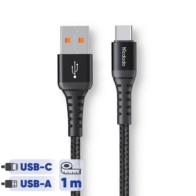 کابل تبدیل USB به USB-C مک دودو مدل CA-2271 طول 1 متر