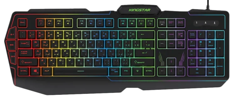 کیبورد سیمی گیمینگ Kingstar مدل KB172G