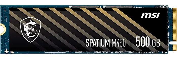 حافظه SSD اینترنال 500 گیگابایت MSI مدل SPATIUM M450 NVME M.2