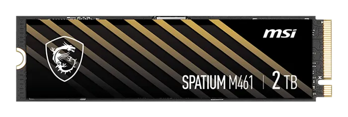 حافظه SSD اینترنال 2 ترابایت MSI مدل SPATIUM M461 NVMe M.2