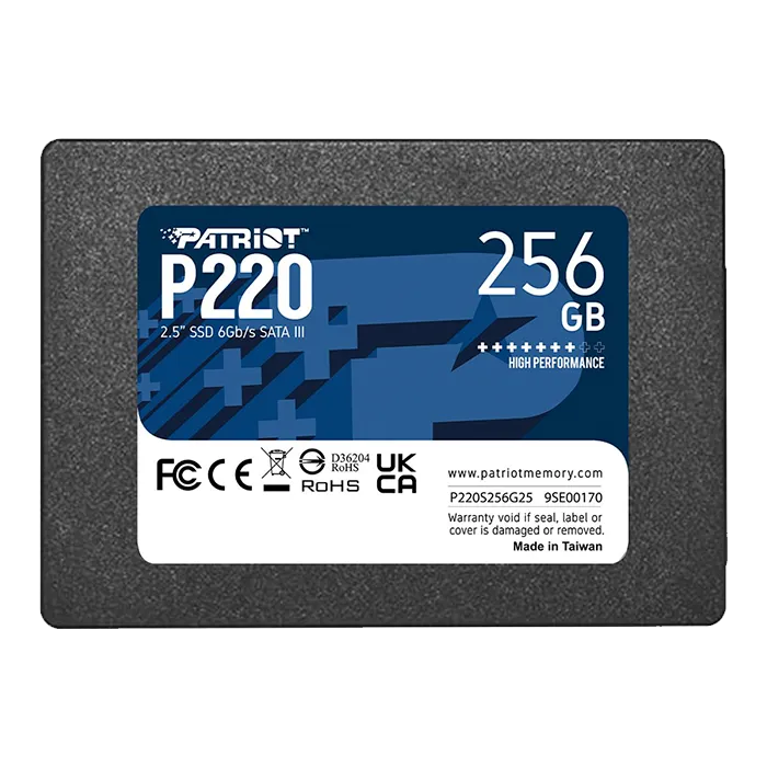 حافظه SSD اینترنال 256 گیگابایت Patriot مدل  P220