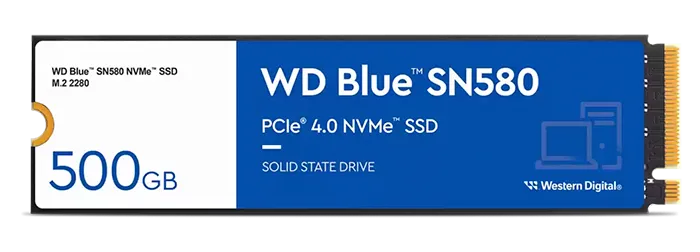 حافظه SSD اینترنال 500 گیگابایت WD مدل Blue SN580 M.2