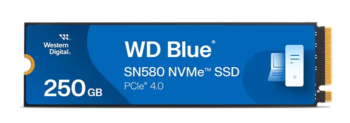 حافظه SSD اینترنال 250 گیگابایت WD مدل Blue SN580 NVMe M.2