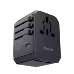 آداپتور شارژ سریع 33وات و تبدیل پریز همه کاره مسافرتی مک دودو مدل MCDODO CP-4290