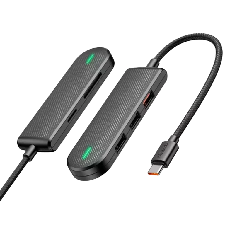 هاب تایپ سی 5 پورت مک دودو مدل HU-1430