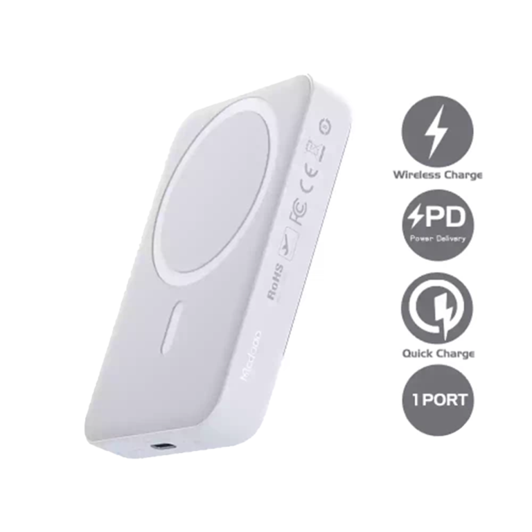 پاوربانک وایرلس (بی‌سیم) 10000mAh مک دودو مدل MC-5930