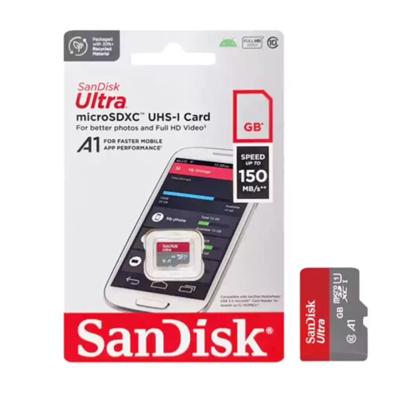 کارت حافظه MicroSDXC سن دیسک 256GB مدل SanDisk Ultra UHS-I U1 A1 C10