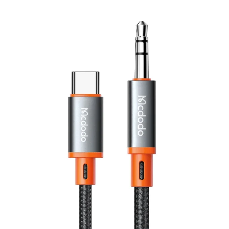 کابل تبدیل USB-C به جک 3.5 میلی‌متری مک دودو مدل CA-090 HIFI طول 1.8 متر